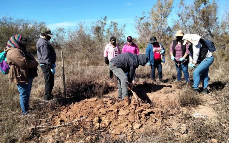 Guerreras Buscadoras hallan tres cuerpos más en predio de comunidad